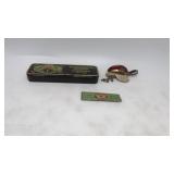 Wwii Army Enamel Brooch Pin & More!