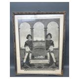 Maxfield Parrish Oneida Advertisement Framed