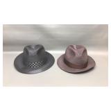 Vtg Dobbs Gentlemanï¿½s Woven Hats