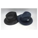 Vintage Woven Bobbs Gentlemanï¿½s Hats