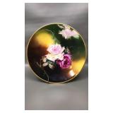 Artist Signed Limoges France Painted Plate