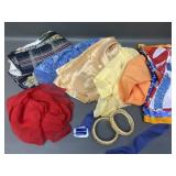 Vintage Scarves, Woven Bracelets & Accessories