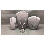 Coro Choker & Silver Costume Jewelry