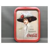 Vintage Coca Cola Gibson Girl Beverage Tray