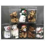 Roxie, Snowgirl, & Holiday Beanie Babies