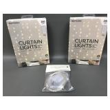Merkury Innovations Curtain Fairy Lights Mini Set