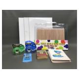 Vintage Artist Greeting Cards, Blank Canvas & Art