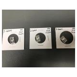 3 Grams Fine .999 Silver Bullion Bars