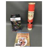 New Rudolph The Red Nose Reindeer, Vintage Santa