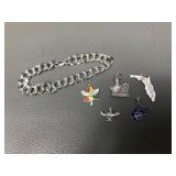 Sterling Silver Charm Bracelet