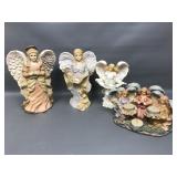 Resin Angels Sculptures
