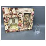 Antique Art Deco Perfume Bottle & Leffleur