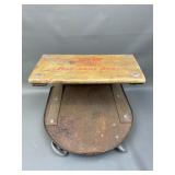 Trw Rusty Crusty Vintage Roll Over Shop Seat