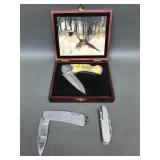 Franklin Mint Duck Collectors Knife & More