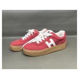 Tommy Hilfiger Size 9 M Maisie Red Sneakers