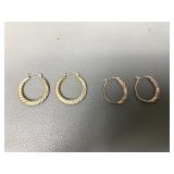 Sterling Silver Hoop Earrings
