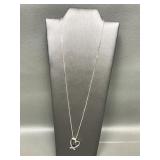 Sterling Silver Heart Necklace