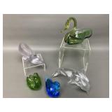 Glass Swans And More