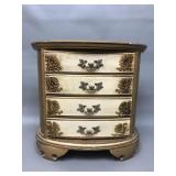 Vintage Florentine Style Musical Jewelry Box