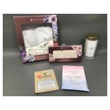 Miya Spa Warming Booties, Eye Mask, Candle & More