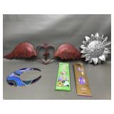 Cute Metal Decor, Incense Sticks & Stained Glass
