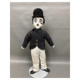 Probably Haunted Charlie Chaplin Handmade Doll