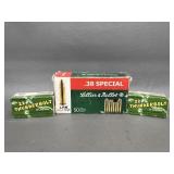 .22 Long Rifle And .38 Special Ammunition