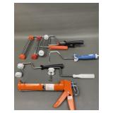 Paint Rollers & Chalk Gun