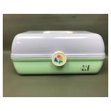 Retro Cute Acrylic Caboodles Makeup Case