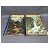 1940's Handmade Scrapbook W/ Wwii News Clips