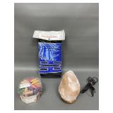 Feng Shui Flags, Himalayan Salt Light & Incense