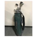 Spaulding, Wilson & More Golf Clubs In Bag