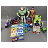 Buzz Lightyear & More Preowned Toy Lot