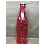 Xl Red Plastic Coke Bank
