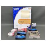 Vintage Bling Calculator, File Folders & Office