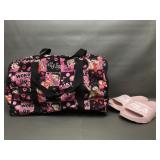 Betty Boop Duffle Bag & Med 8 Fila Slides