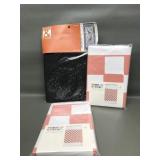 Place & Time Lace Bat Door Panel & Shower Curtains