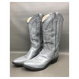 Old West Men's Smooth Leather Western Boots Sz 11