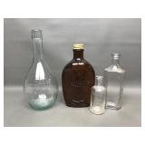 Vintage Glass Listerine, Apothecary Bottle & More