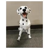 Large Sitting Dalmation Dog Doorstep Statue