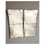 Art Deco Antique Tin Ceiling Tile Panels