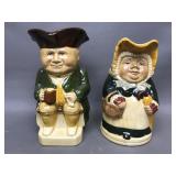 Toby Wood & Sons England Stoneware Mugs