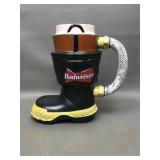 Budweiser Fire Fighter Boot Stein 1997