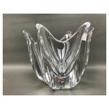Orefors Sweden Crystal Tulip Bowl/vase