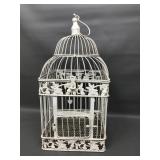 Vintage Metal Painted Bird Cage