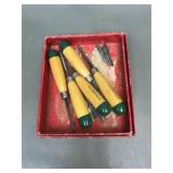Vintage Millers Falls Wood Carving Chisels