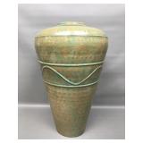 Garden Ridge Mcm Style Metal Pot Vase