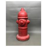 Vintage Cement Outdoor Decor Fire Hydrant