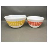 Vintage Polka Dot Pyrex Mixing Bowls