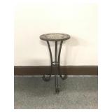 Mosaic Pedestal Side Table